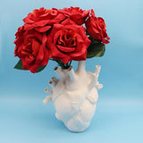 Anatomical Heart Ceramic Vase