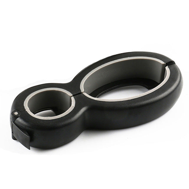 فتاحة زجاجات متعددة الوظائف والحجامة 6 في 1